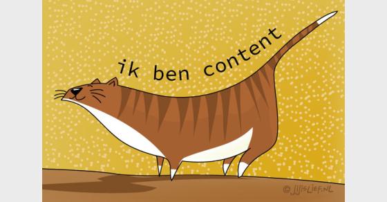 Jij Is Lief Kaart Ik Ben Content