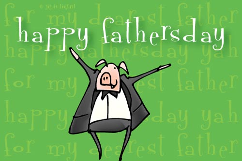 Kaart: Happy fathersday