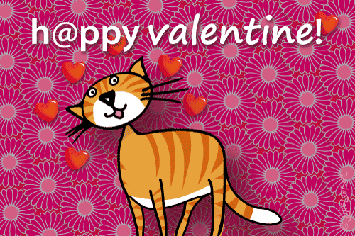Kaart: Happy valentine!