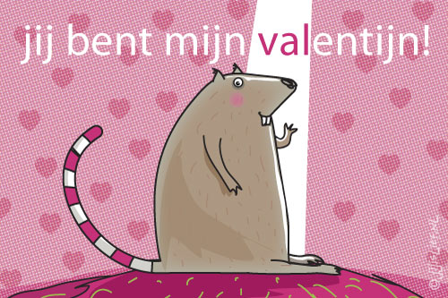 Kaart: Jij bent mijn valentijn!