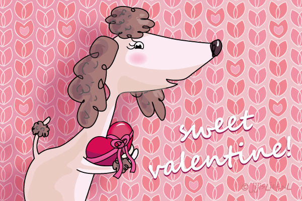 Kaart: Sweet valentine!