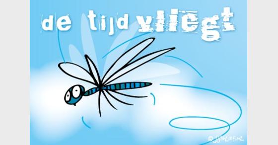 Jij is Lief - kaart: De tijd vliegt