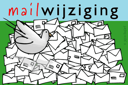 Kaart: Mail-wijziging