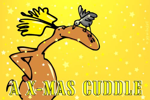 Kaart: X-mas cuddle