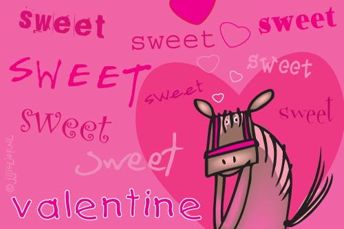Kaart: Sweet valentine