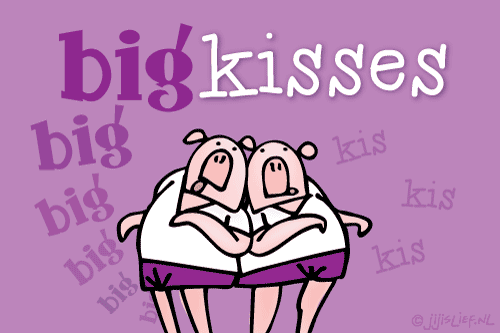 Kaart: Big kisses