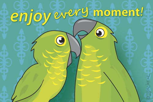 Kaart: Enjoy every moment!