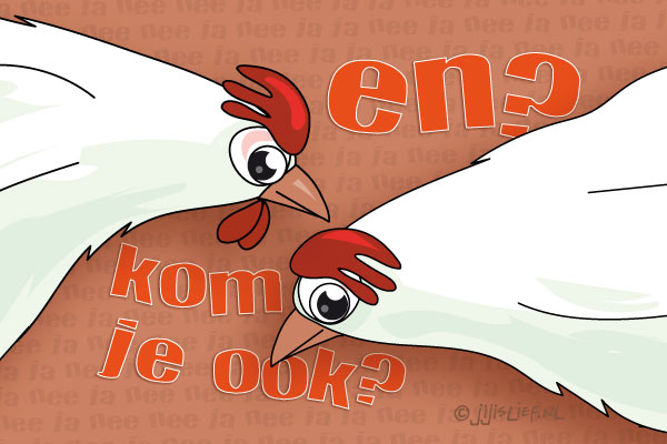 Kaart: Kom je ook?