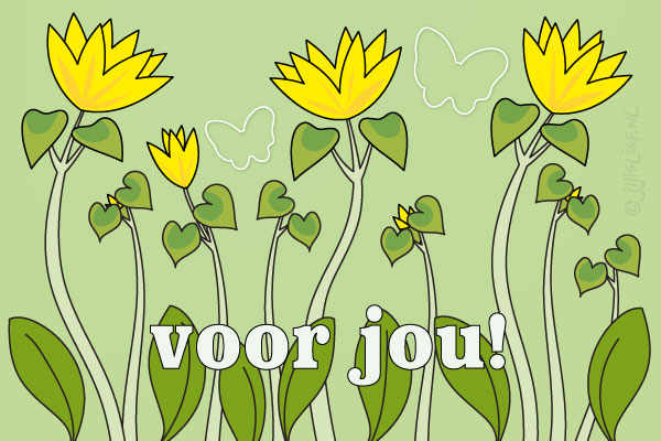 Kaart: Voor jou!