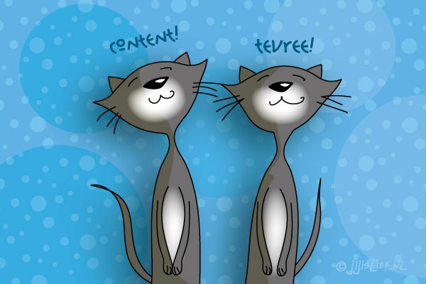 Kaart: Content en tevree!