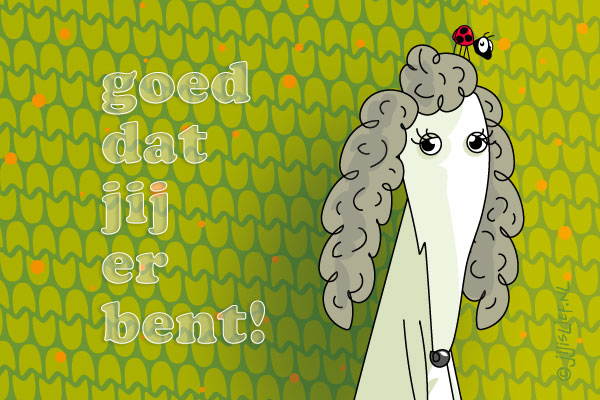 Kaart: Goed dat jij er bent!