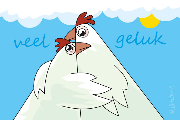 Kaart: Veel geluk