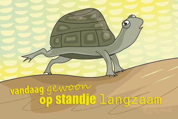 Kaart: Standje langzaam
