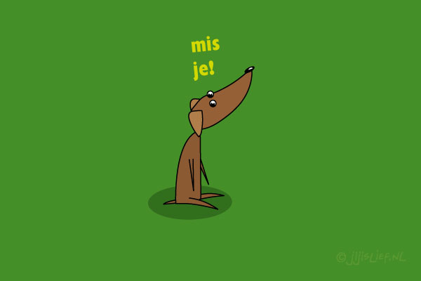 Kaart: Mis je!